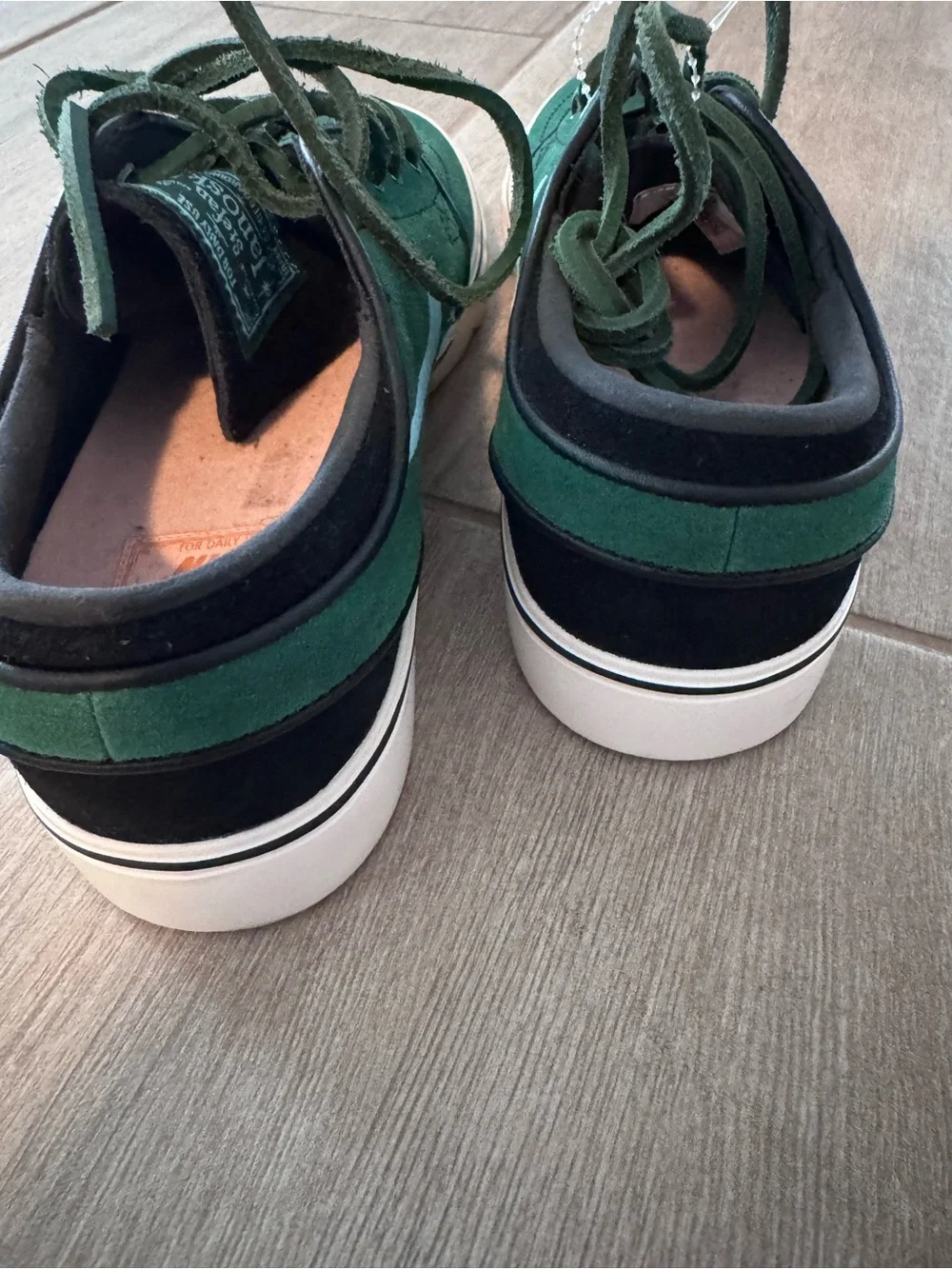 Nike SB Zoom Janoski OG+ in Gorge Green/Copa-Action Blue